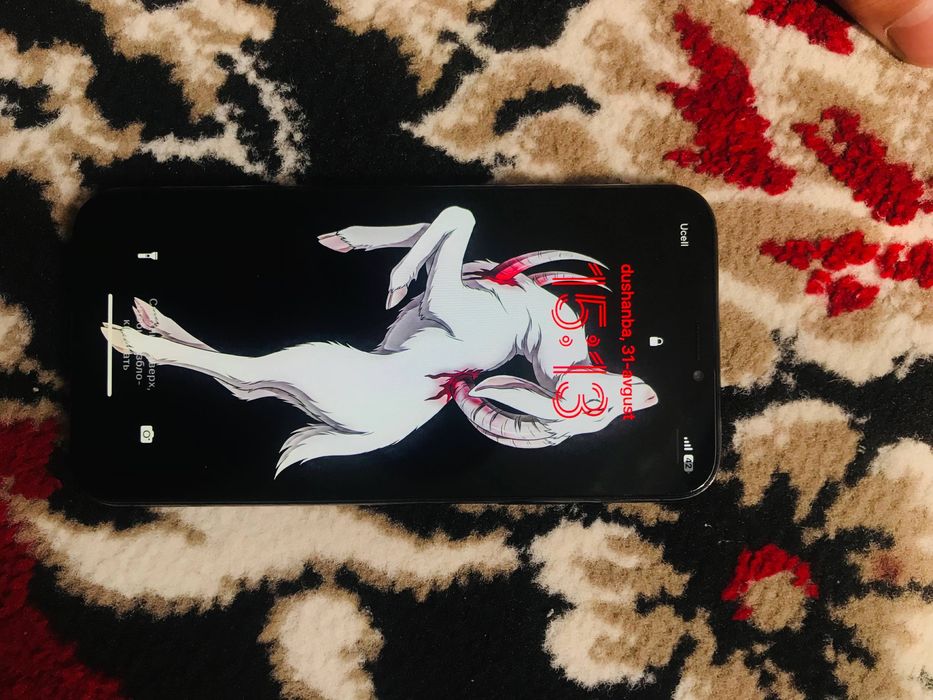 Iphone X qora rang