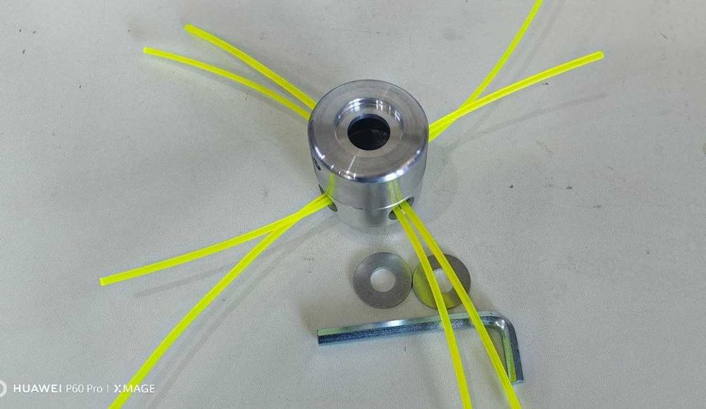 ШОК ЦЕНА!!! Универсална АЛУМИНИЕВА Глава/Шпула за Тримери с Корда.