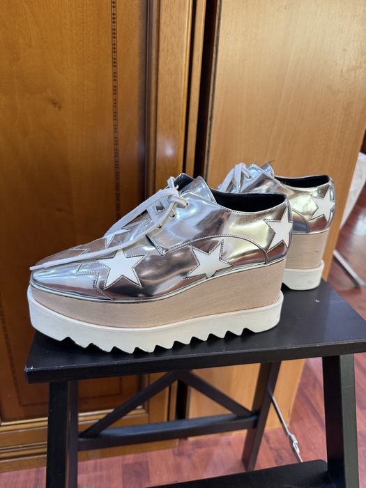Stella McCartney кеды на платформе