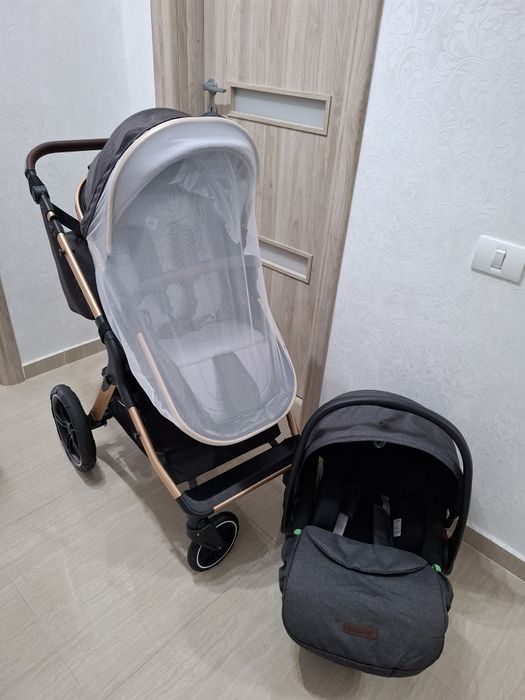 Super oferta! Carucior  Coccolle Melora + patut Joie + carusel