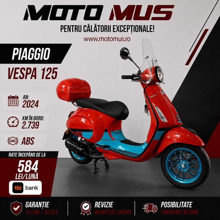 Scuter Piaggio Vespa ABS 125cc | P44736 | motomus.ro