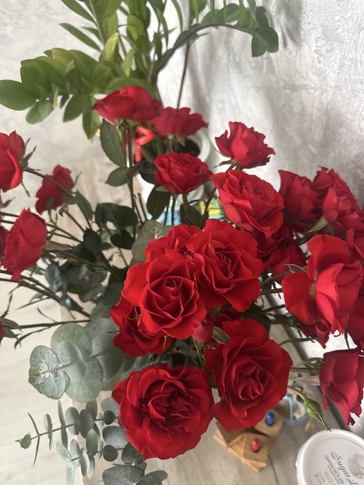 букет цветы розы