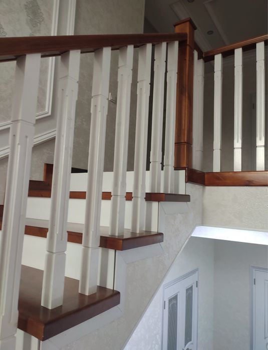 Лестница из массива дерево