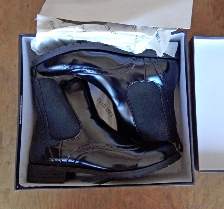 Нови Дамски Боти Женски Зимни Обувки Черни Ботуши