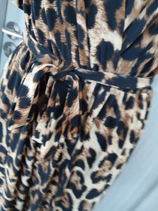 Salopetă print animal  XL