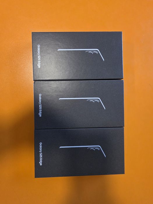 Samsung S25 Edge 256gb 12gb ram Jetblack open box factura garantie