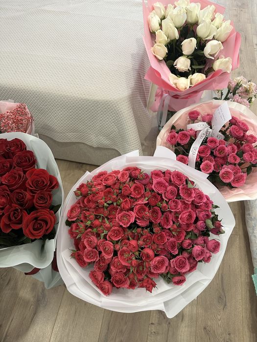 Цветы свежий букет