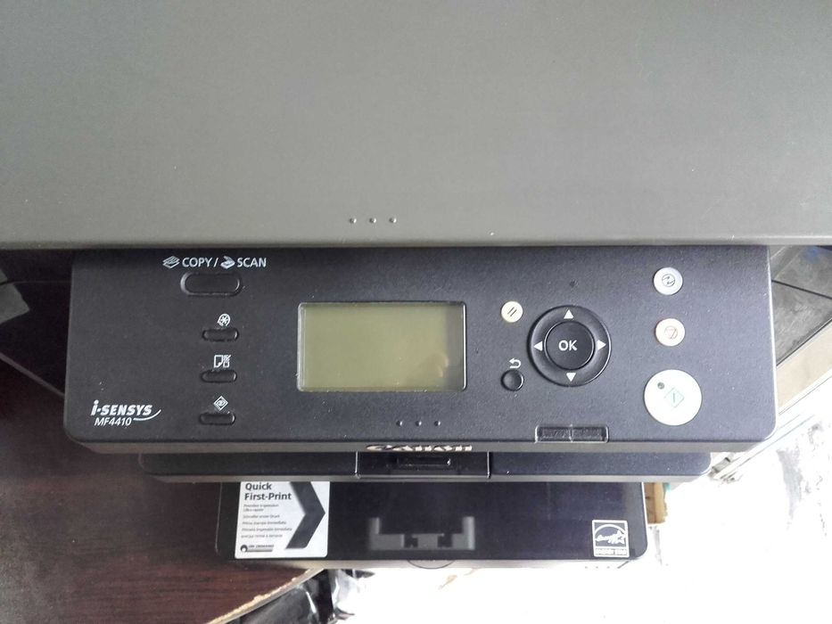 Нов! Лазерен принтер, скенер и копир 3 в 1 Canon MF 4410 на малко копия