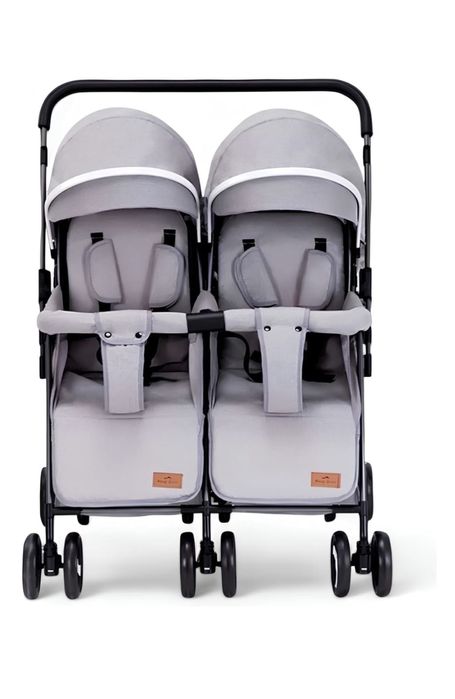 Коляска прогулочная для двойняшки PEGAS TinyTI-A6,серый