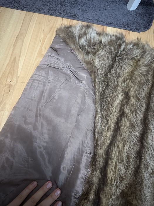 Килимче или покривало от естествена кожа Декорация