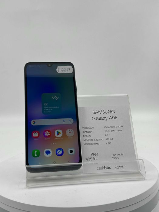Samsung Galaxy A05s 128GB 4GB RAM Garantie 24 Luni CashBox