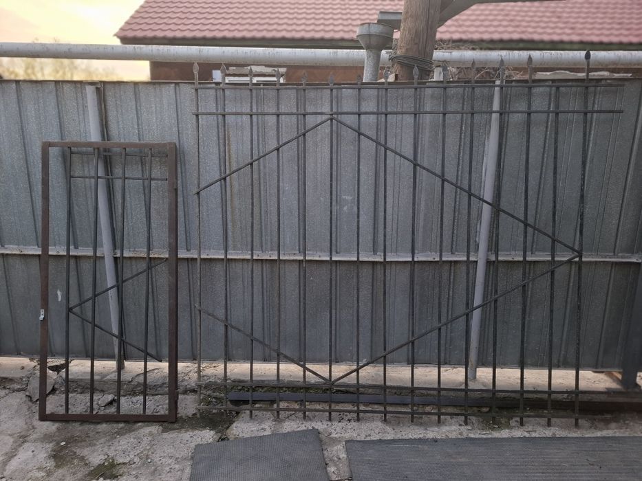 Кованный забор и калитка