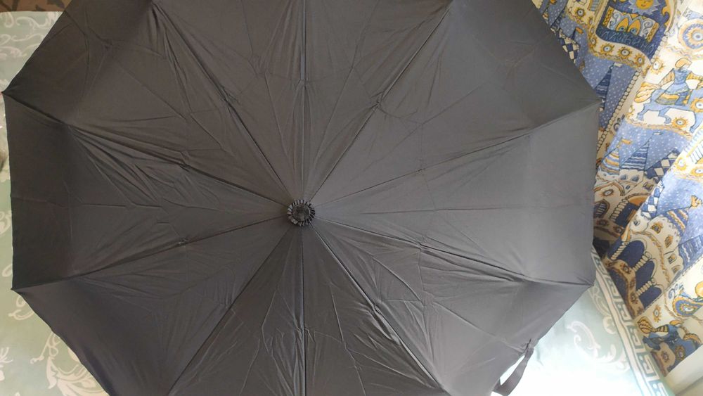 Зоонт от дождя, черный, полуавтомат