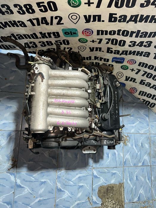 Двигатель Mitsubishi 6g74m 3.5l
