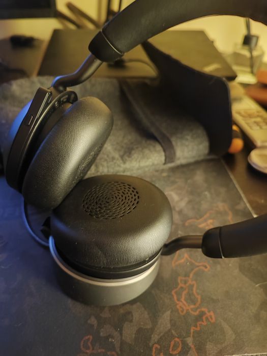 Casti jabra evolve2 85 ms cu stand de incarcare