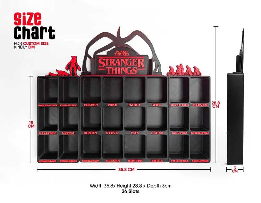 Stranger Things - Поставка за фигурки Kinder Joy