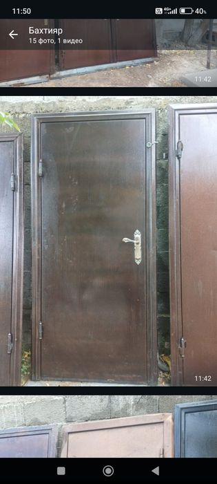 Двери входные железные