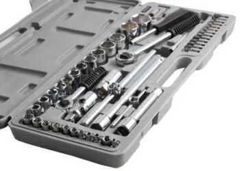 Trusa Chei Tubulare/ clichet 52 piese, Metal + Cutie Transport