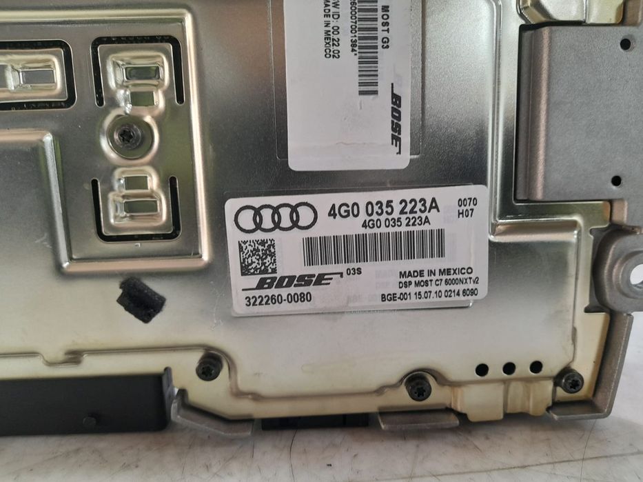 Amplificator bose 4G0035223A Audi A8 D4/4H [2010 - 2014] 4.2 tdi CDSB