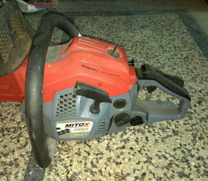 MITOX PRO - Бензинова моторна резачка, заточена и сервизирана в Англия