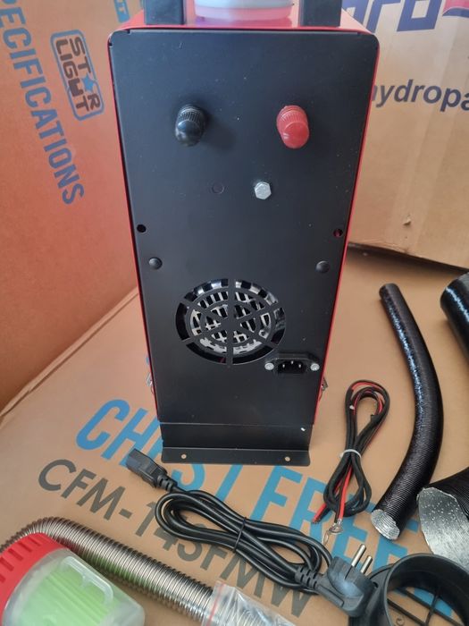 Sirocou,  incalzitor stationar 12/24 v, 220v 5kw silentios