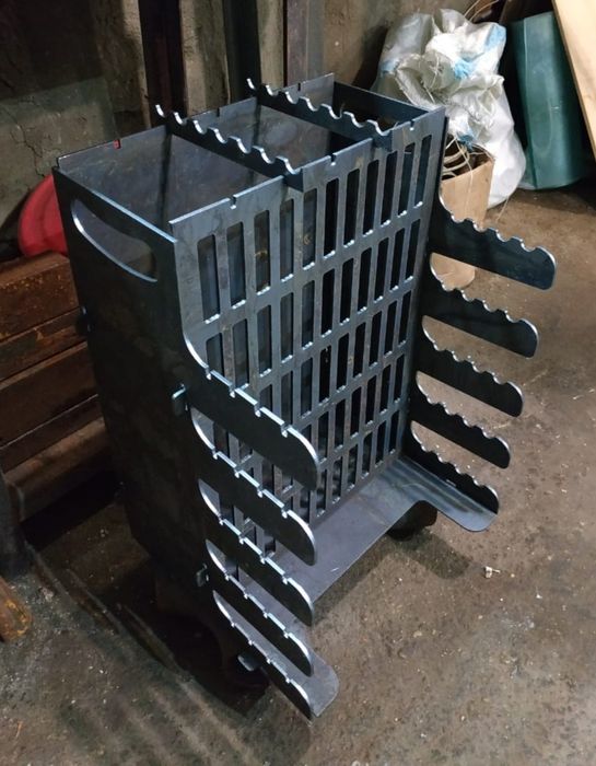 Мангал разборный вертикальный