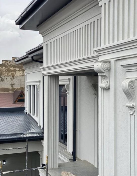 Travertin, Ottochento ishlarini qilamiz, fasad, ichki xona va boshqala