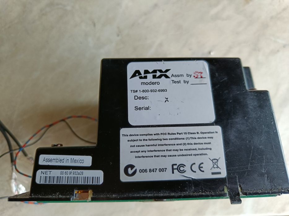 Tv Sunny & Display control automatizări /smart home AMX NXD-CV5