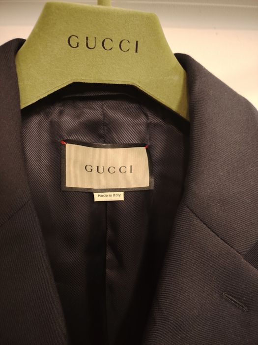 Син блейзър Gucci