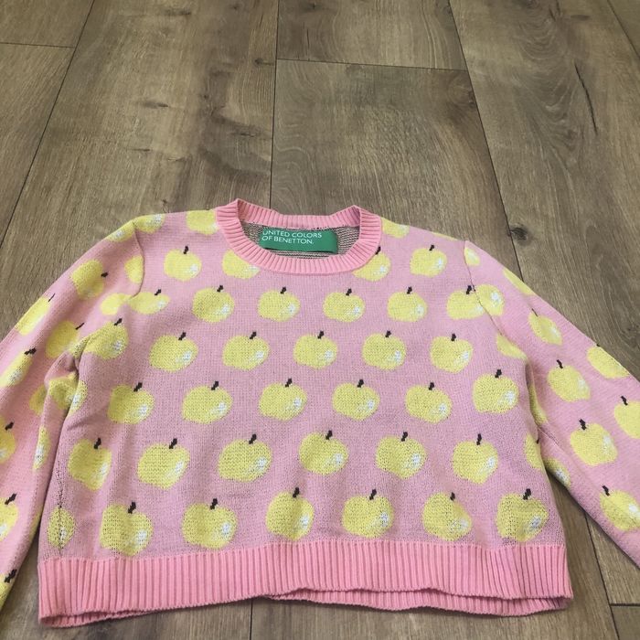 Блуза с лимони benetton