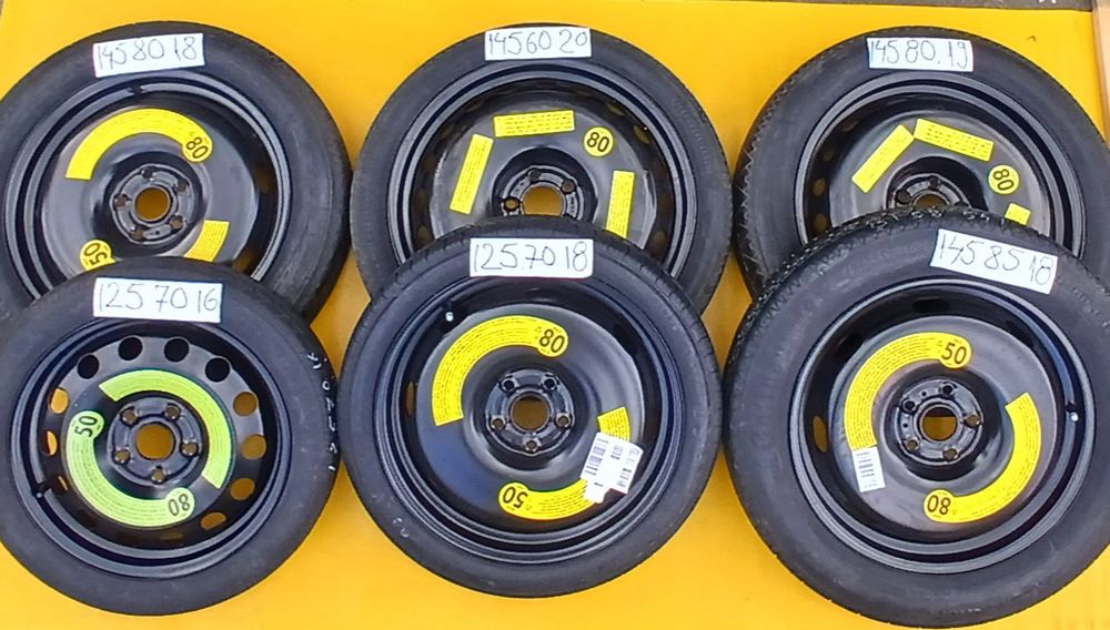 Roată rezervă 5x114.3 Toyota Renault Kia Hyundai Mazda Honda Dacia