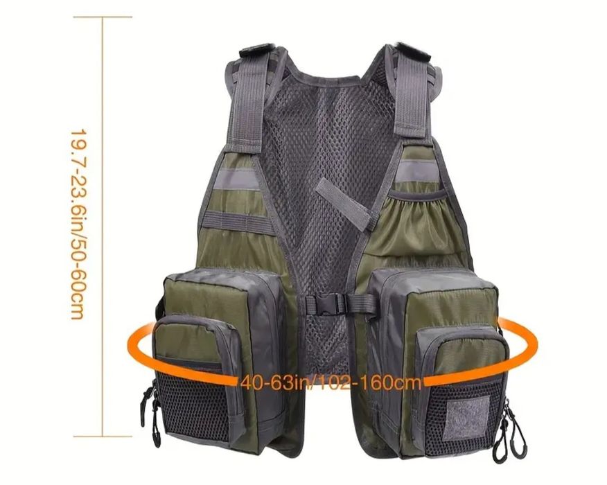 Универсален Спининг елек за риболов