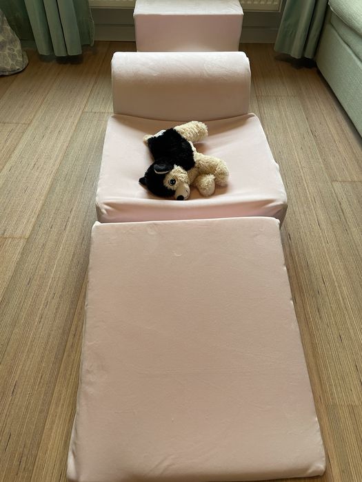 Set activity4 piese Meowbaby roz spuma poliuretana