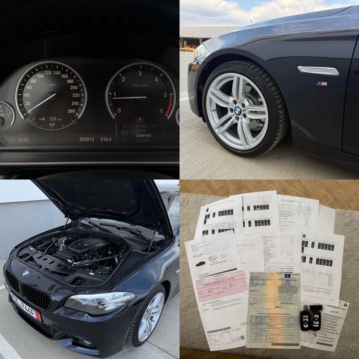 Bmw 520d *B47* *190cp* *FACELIFT* *M Pachet* *TRAPA* *INCALZIRE* *NBT*