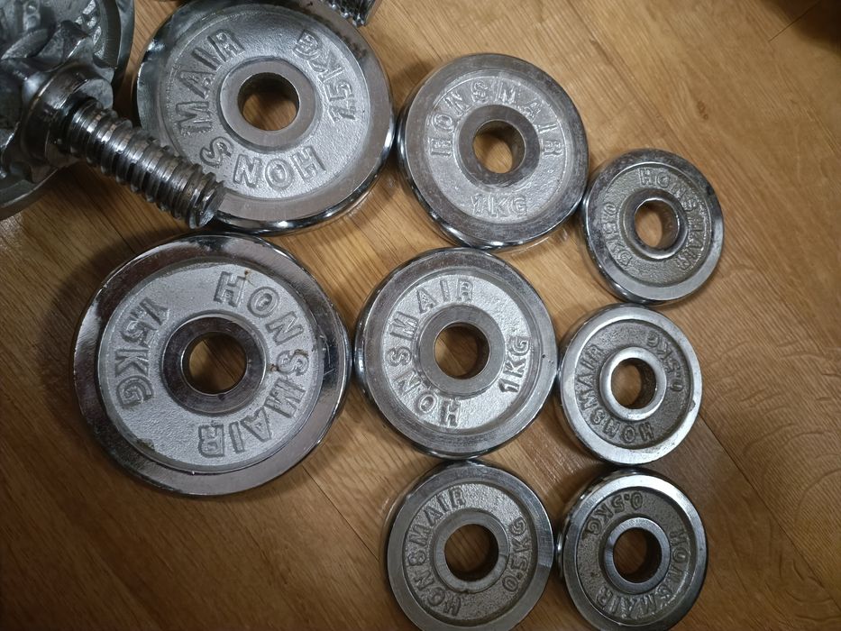 Гантели  разборные по 6 кг.