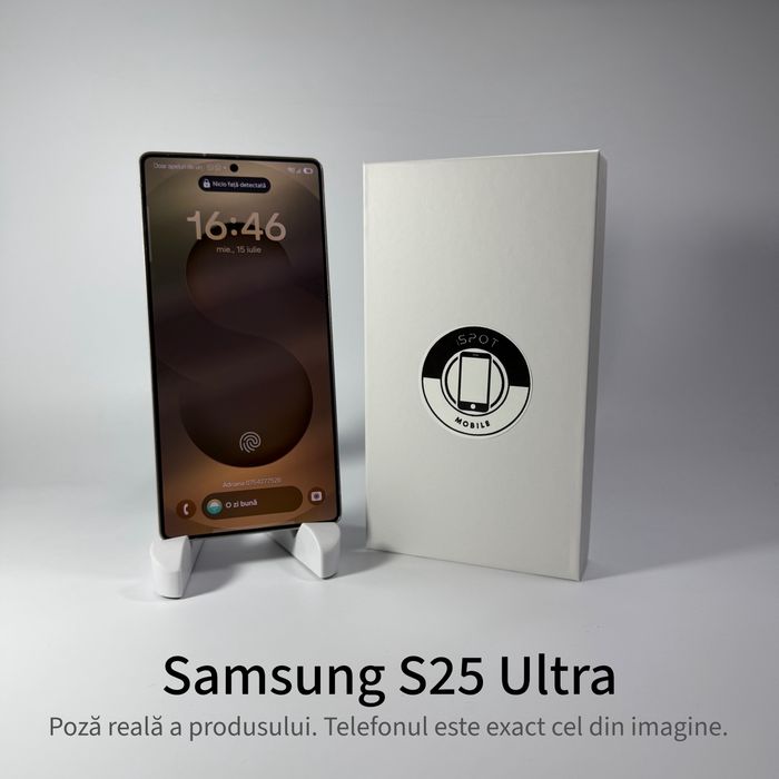 ispotmobile.ro Samsung Galaxy S25 Ultra 256GB Garanție 2 ani