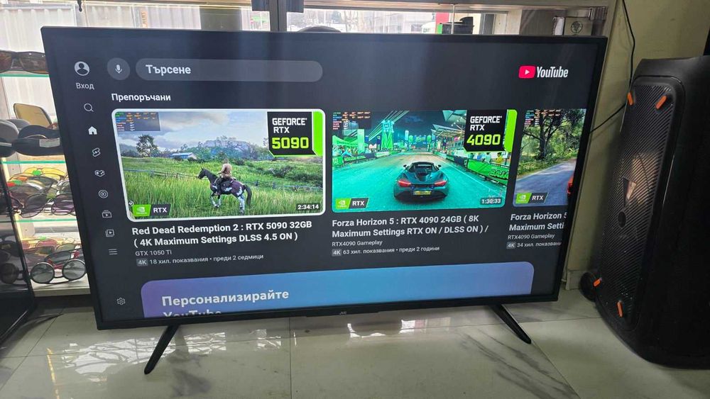 Смарт телевизор JVC / 50 инча, 126.0 см / LT-50VA3200, Android TV