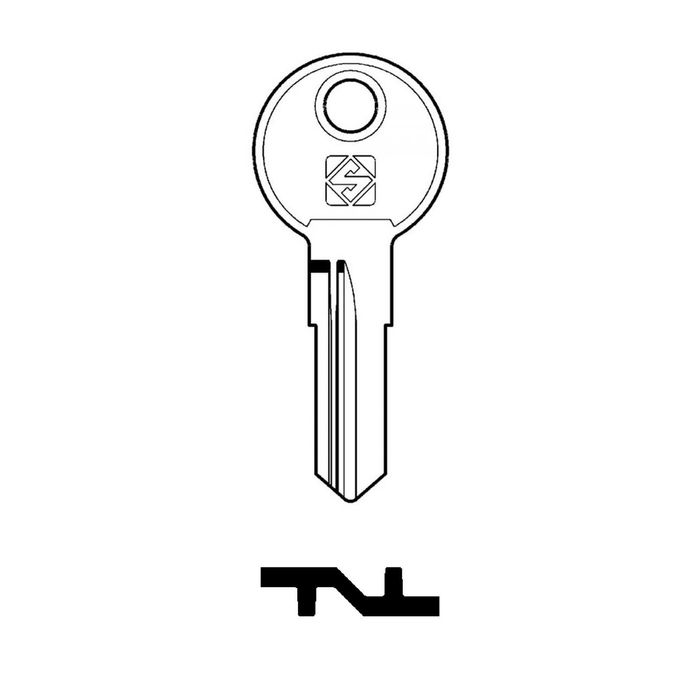 Резервен ключ за теглич Bosal / Oris – AK4, AK6, кодове T2001–T2200