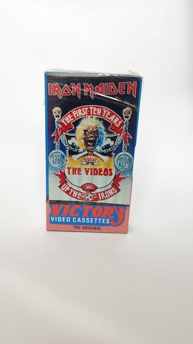 VHS видео касета на Iron Maiden – The First Ten Years: The Videos