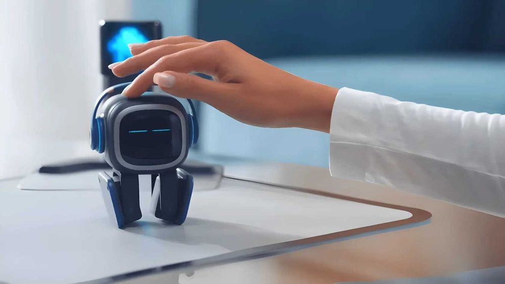 Робот c ии chat gpt EMO AI Desktop Pet