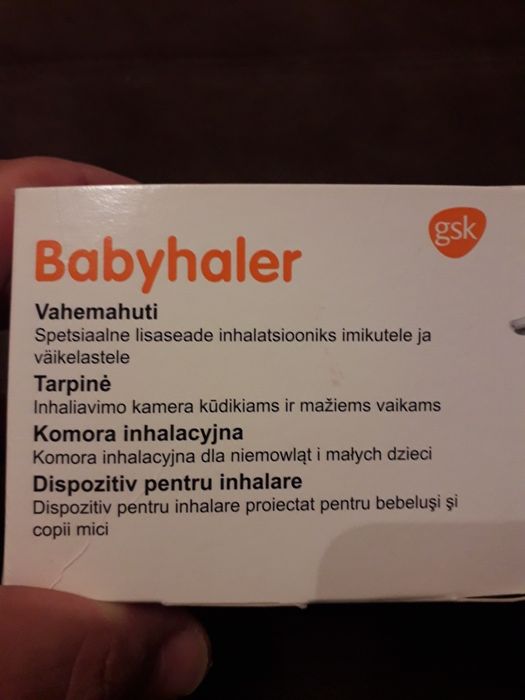 Babyhaler,dispozitiv pentru inhalare