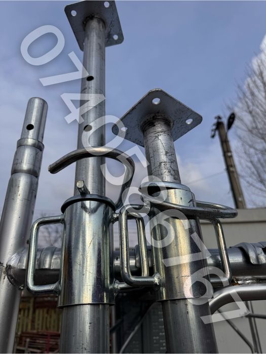 Popi metalici telescopici, stalpi zincati, popici