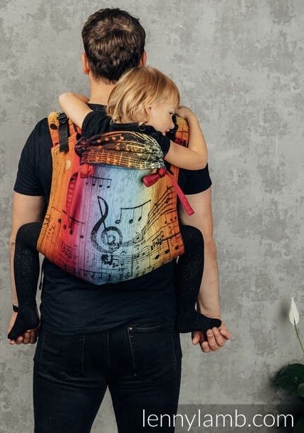 Ергономична раница за бебеносене Lennylamb Onbuhimo (buckle carrier)