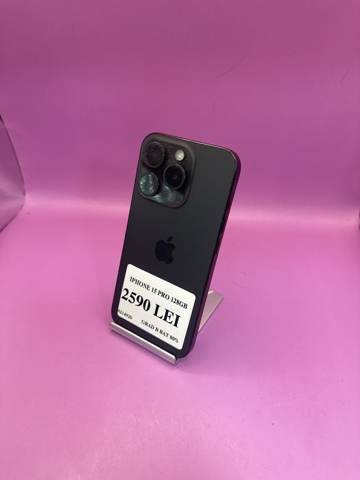 IPHONE 15 PRO 128GB •Matei Amanet Crangasi • 0214920