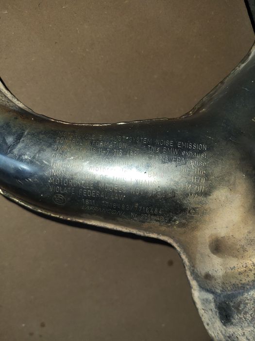 Evacuare bmw r1200gs