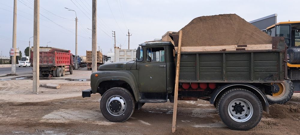 Даставка шебен клинец компот песок блуга кирпич шлакоблок