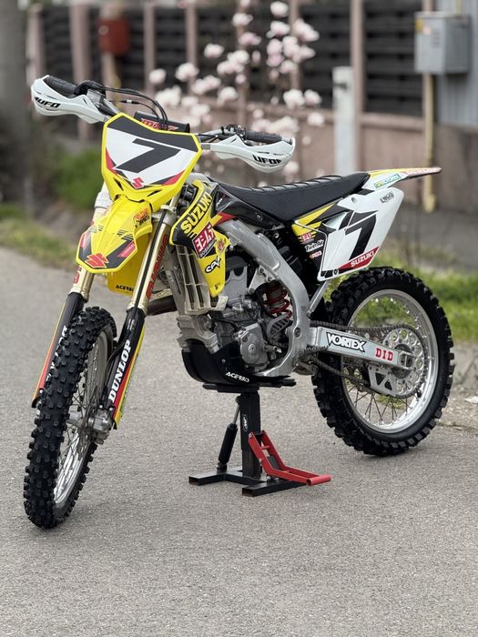 Vând Suzuki RMZ 450 2015 injecție/Impecabil/Ambreiaj REKLUSE!2950€neg!