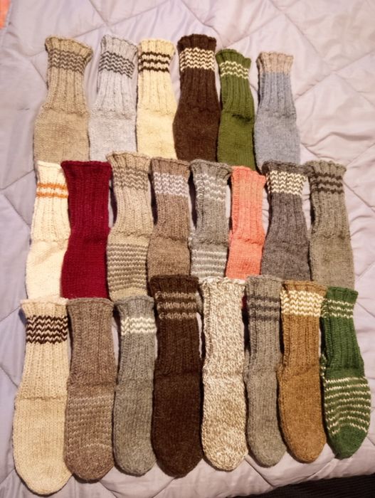 Вълнени чорапи.От 36до45 номер.