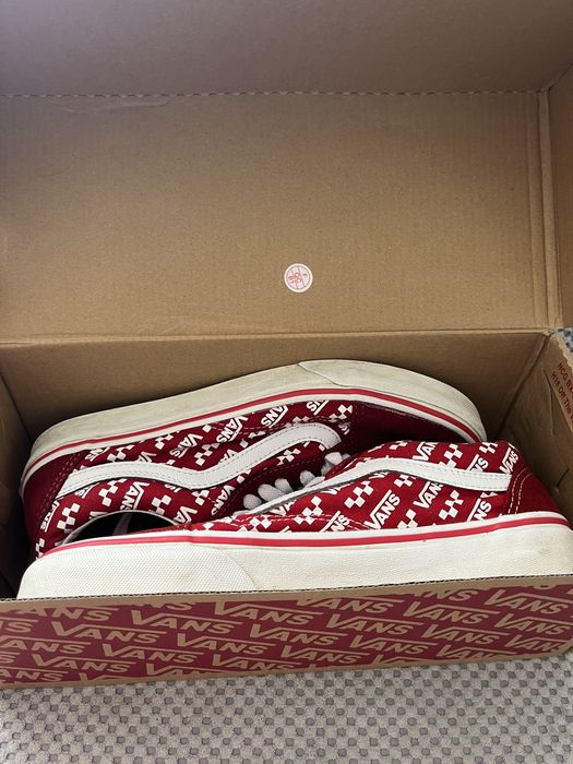 Vans old skool logo print