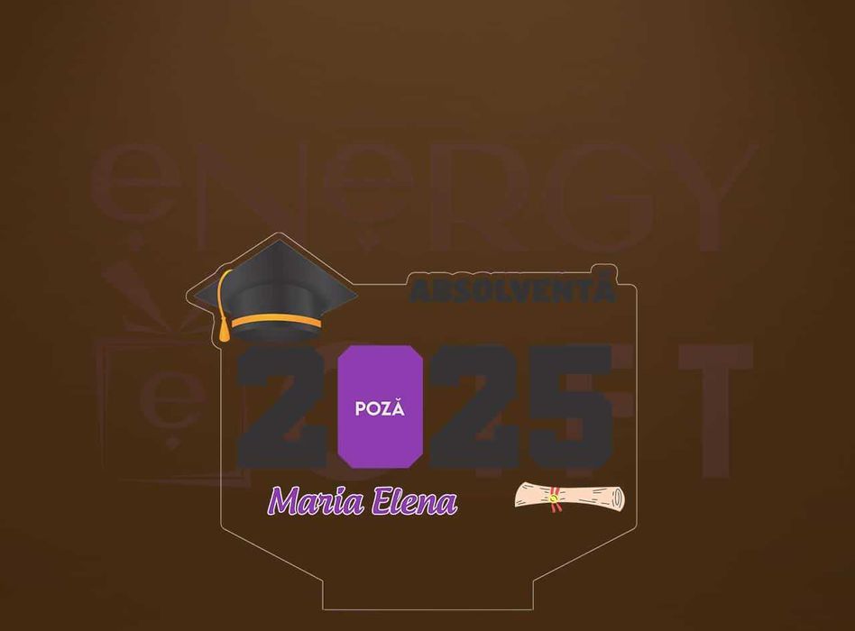 Lampa Led Personalizata – Rama Foto